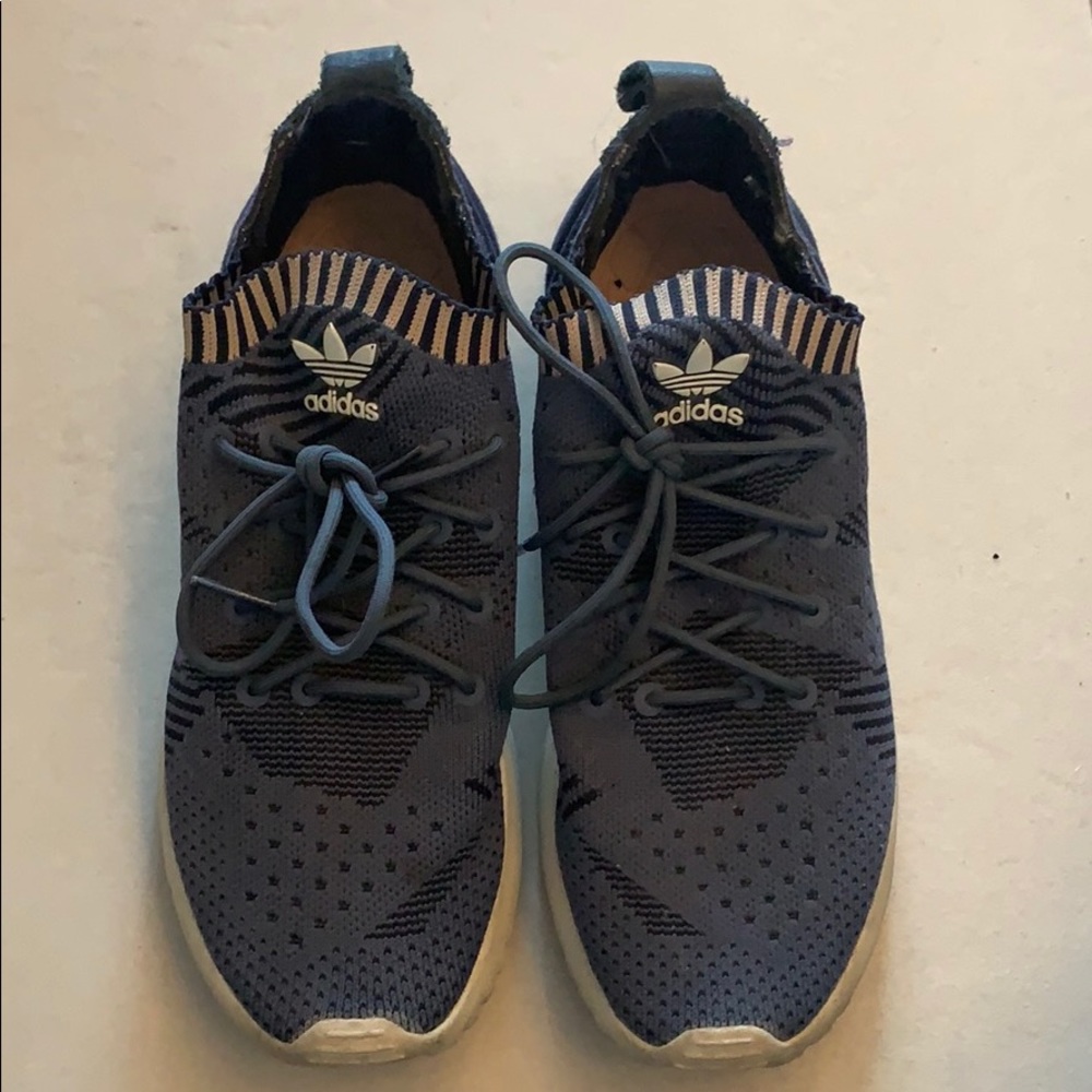 Adidas Blue Sneaker.